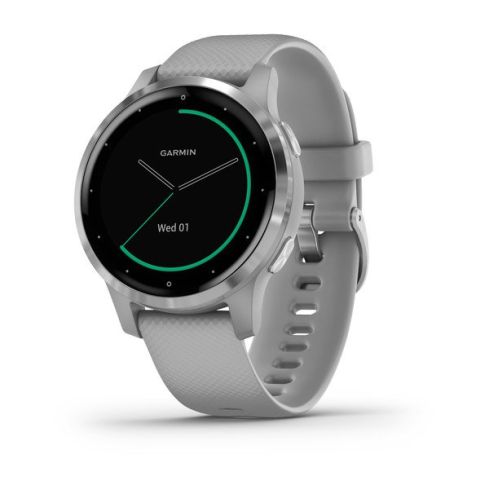 Garmin Vívoactive 4s 40mm Powder Grey With Silver Hardware