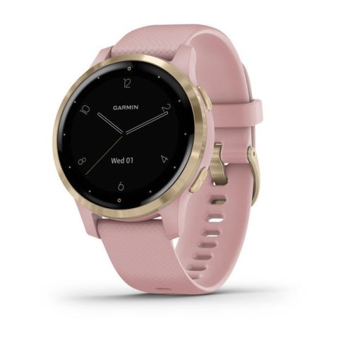 Garmin Vívoactive 4s 40mm Dust Rose With Light Gold Hardware