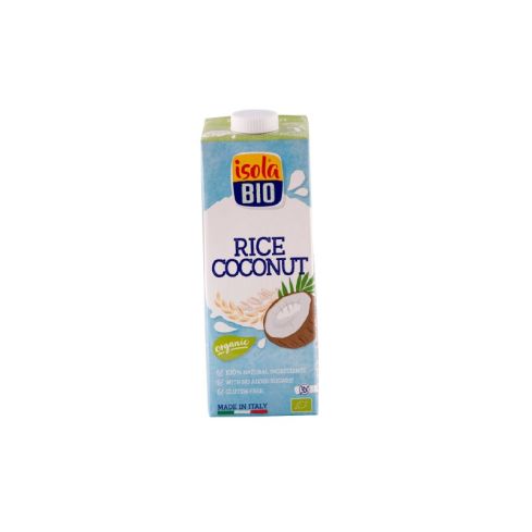 Isola Bio 100% Organic Rice Coconut Plant Based Milk 1L