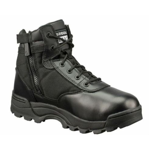 Original Swat Classic 6" Side-Zip Men's Black Boots