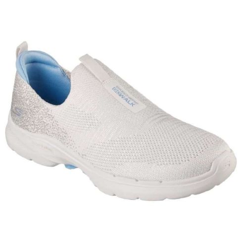 Skechers Women Go Walk 6 Natural/Blue