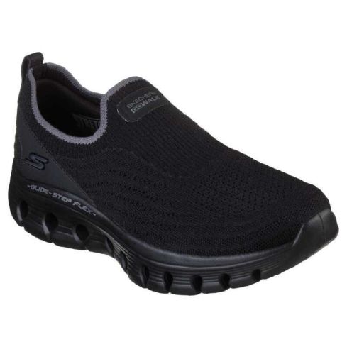 Skechers Women Go Walk Glide-Step Flex Dazzling Joy Performance Shoes Black Black