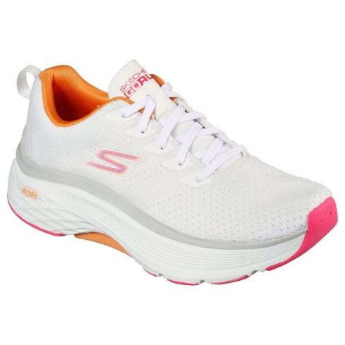 Skechers Women Max Cushioning Arch Fit Shoes In White