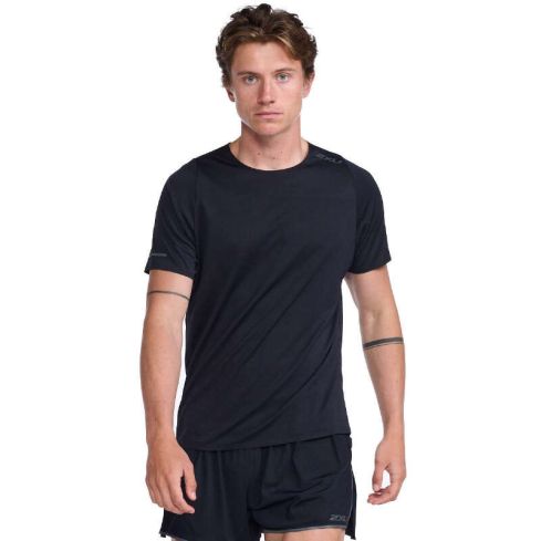 2XU Men's  Light Speed Tech Short Sleeve T-Shirt  Black