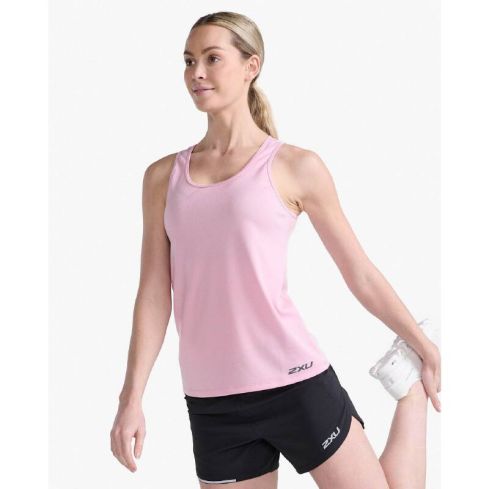 2XU Women's Aero  Sleeveless T-shirt-Pink