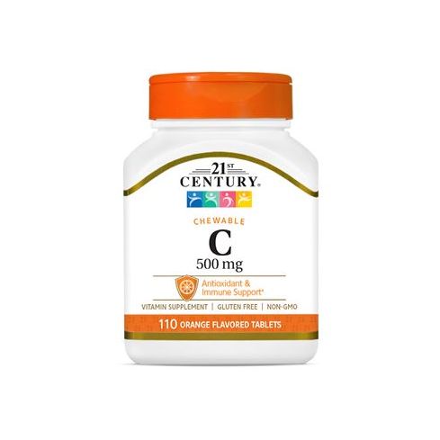 21st Century C 500mg Orange 110 Chewables