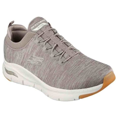 Skechers Men Arch Fit Sports Shoes Taupe