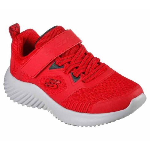 Skechers Children Bounder Sports Shoes Red Black