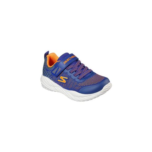 Skechers Children Nitro Sprint Sports Shoes Blue Orange