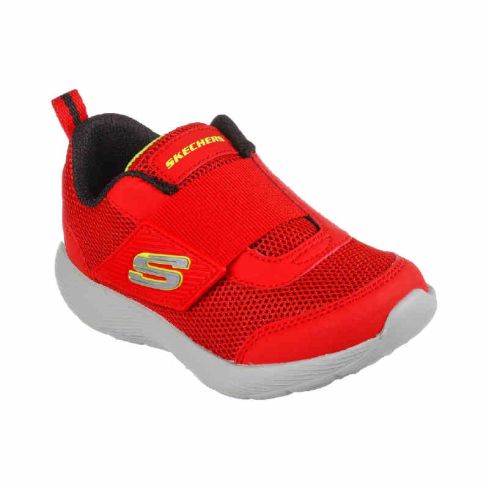 Skechers Infant Dyna-Lite Sports Shoes Red Black