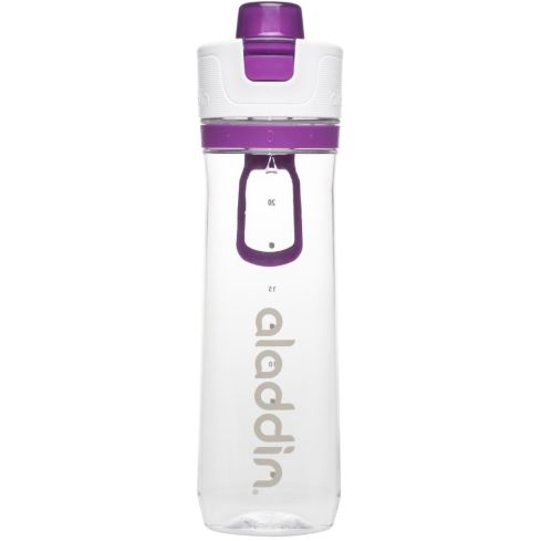 Aladdin Active Hydration Tracker Water Bottle 0.8L Purple