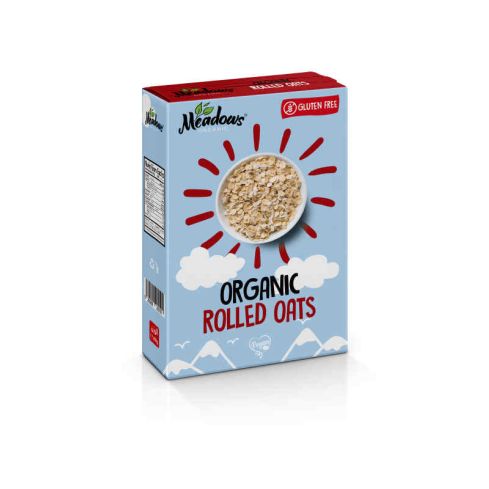 Meadows Organic GF Rolled Oats 400g