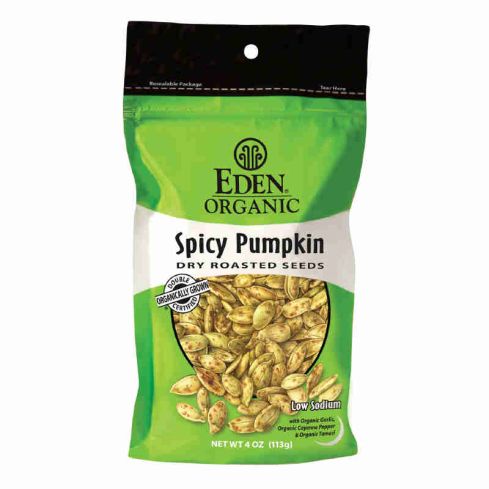 Eden Foods Organic Spicy Pumpkin Seeds, Organic 113g