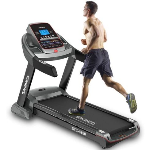 Sparnod Fitness  (4.5 Hp Ac Motor) Heavy Duty Commercial Treadmill