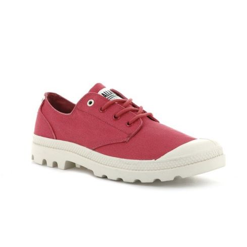 Palladium Pampa Ox Organic Clared Red Shoes