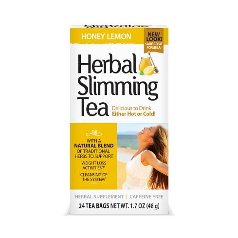 21st Century Herbal Slimming Honeylemon Tea 24 Tea Bags