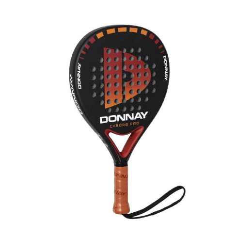 Donnay Cyborg Pro 18K Padel Racket - Pitch Black