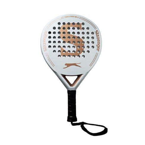 Slazenger Padel Racket Challenge No 4 Round 3K Karbon - Emerson White