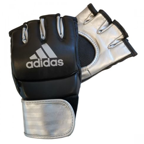 Adidas Ultimate Fight Glove "Lighter More Curved" - Black/Silver