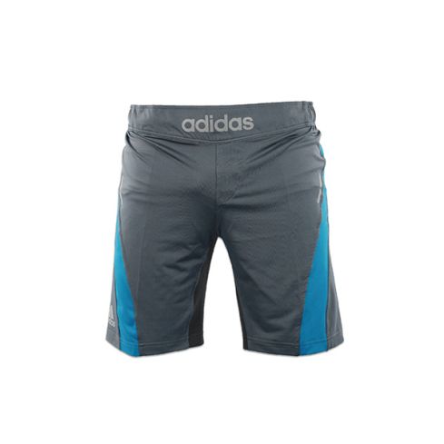 Adidas Men's Fluid Tech Training Short - Granite/Beluga/Solar Blue