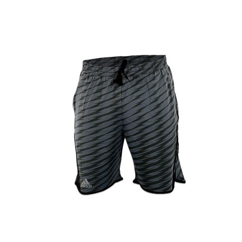 Adidas Men's Top Game Training Short - Granite/Beluga/Black/Silver