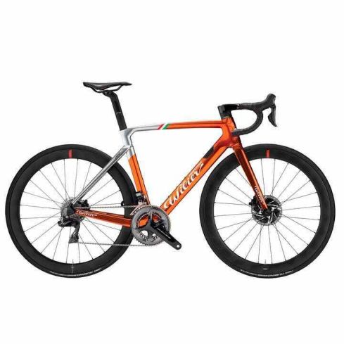 Wilier Bike Cento 10 Pro Disc + Alabarda Bar + Ffwd Ryot 33/dt240 Ramato (Metalic Orange) - M 