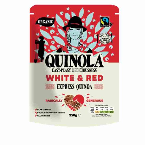 Quinola Mothergrain Organic Express Quinoa Pearl & Red 250g