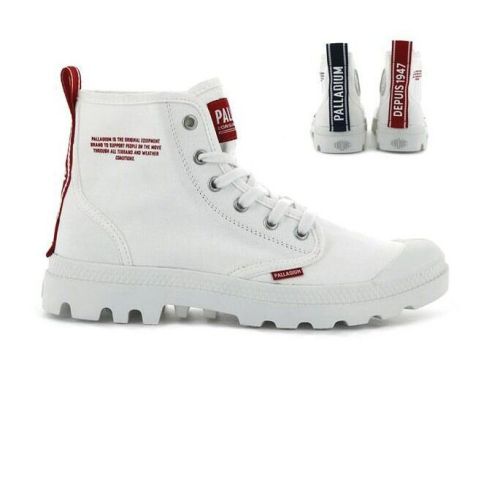 Palladium Pampa Hi Dare French Star White Shoes