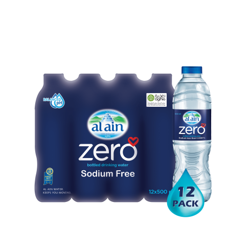 Al Ain Zero Sodium Water 500 ml x 12 pieces