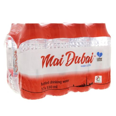 Mai Dubai Bottled Water 330 ml (pack of 12)