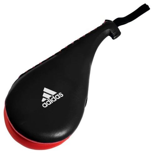 Adidas Double Target Mitt - Black/Red L