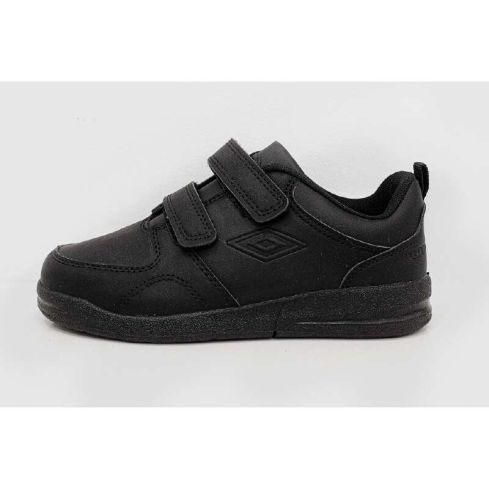 Umbro Ashfield PU Velcro - Junior BTS in Black / Black