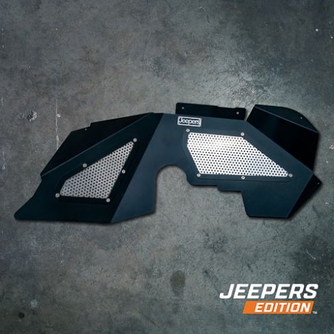 Jeepers Edition Front and Rear Inner Fenders with Mesh for Jeep Wrangler JL