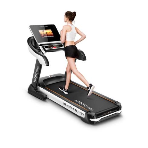 Marshal Fitness 10.1″ TFT TV Screen 6.0 HP DC Motorized Treadmill - Without Massager