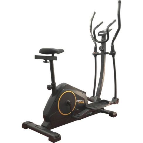 Marshal Fitness Magnetic Elliptical Trainer with Seat