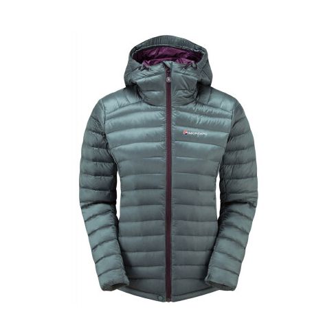 Montane  Women's FEM Featherlight Down Jacket-Stratus Grey