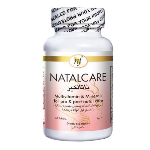 Natural Fervor NatalCare Multivitamin & Minerals for Pre & Post Natal care 60 Tablets 