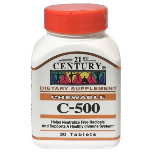 21st Century C 500mg Orange 30 Chewables