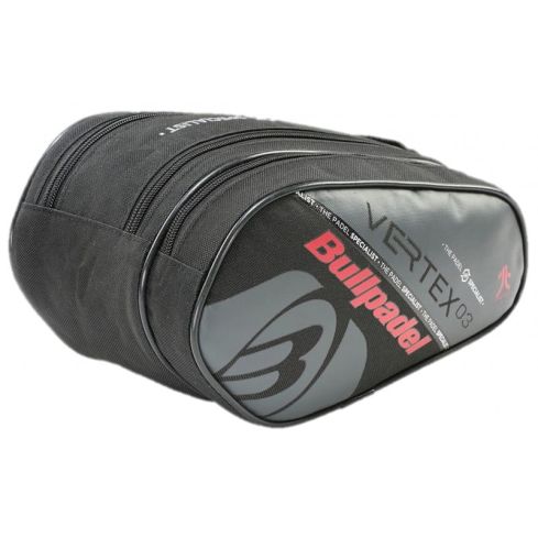 Bullpadel Black/Red Padel 005/003 Racket Bag