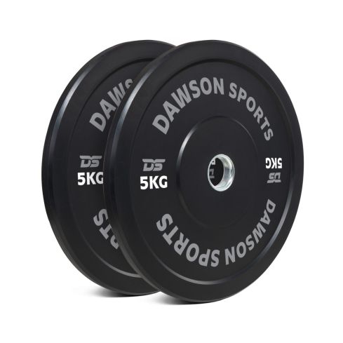 Dawson Sports Rubber Bumper Plates (w/ upturned ring) - 5kg