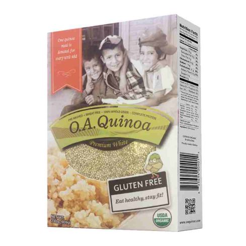 O.A Quinoa Organic Premium White Quinoa 340g