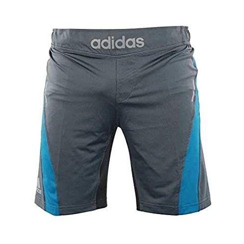 Adidas Men's Foundation Training Short - Granite/Solar Blue/Silver