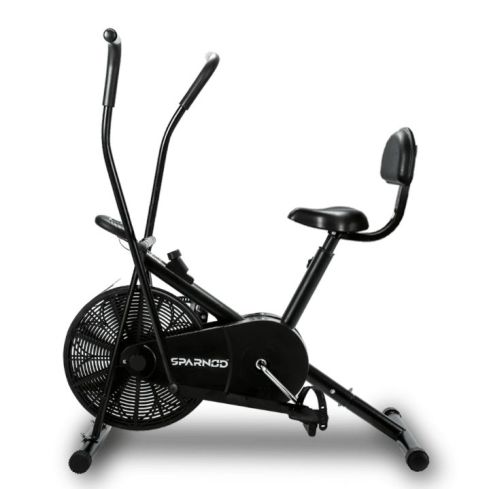 Sparnod Fitness SAB-05 Dual Action Air Bike With Back Support