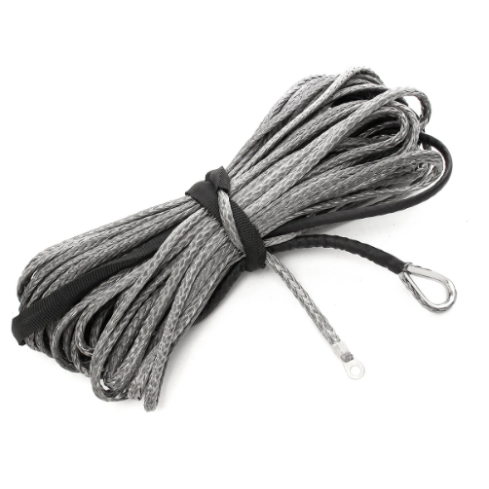 UNIVERSAL WINCH BLACK SYNTHETIC ROPE