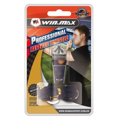 WinMax Metal Whistle Whistle Football Basketball Referee