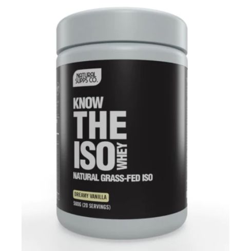 Natural Supps Co. Know the ISO Whey Natural Vanilla 
