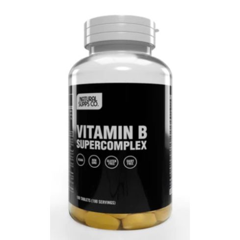 Natural Supps Co. Vitamin B Super Complex Unflavored 100 Tablets