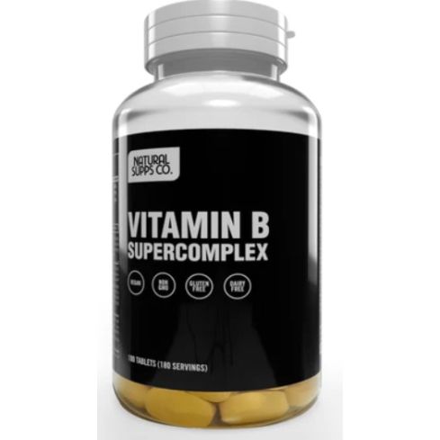 Natural Supps Co. Vitamin B Super Complex Unflavored 180 Tablets