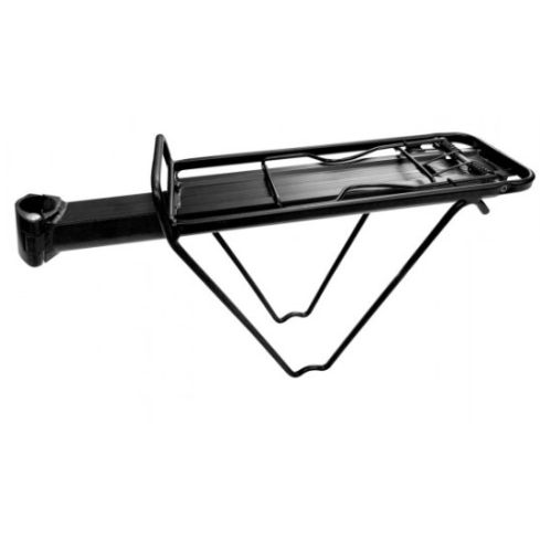 Pnk Barbieri Rear Luggage Rack Black Aluminum	