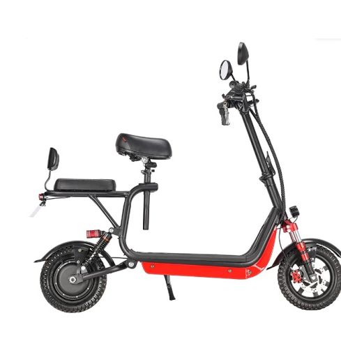 White Siberia Light 1200W Electric Scooter Adults 